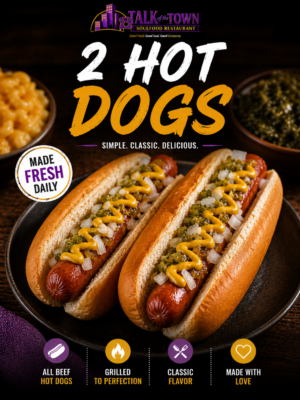 2 Hot Dogs