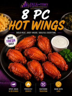 8 PC Hot Wings