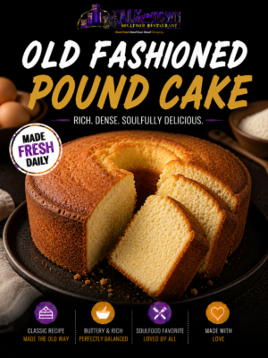 Old Fashioned Pound Cake