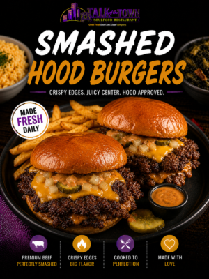 Smashed Hood Burgers